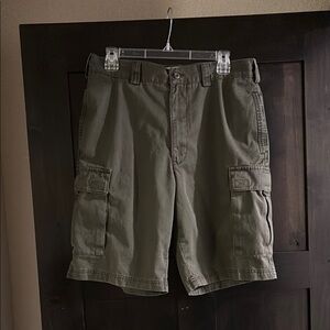 Perry Ellis Cottons Gray Cargo Shorts